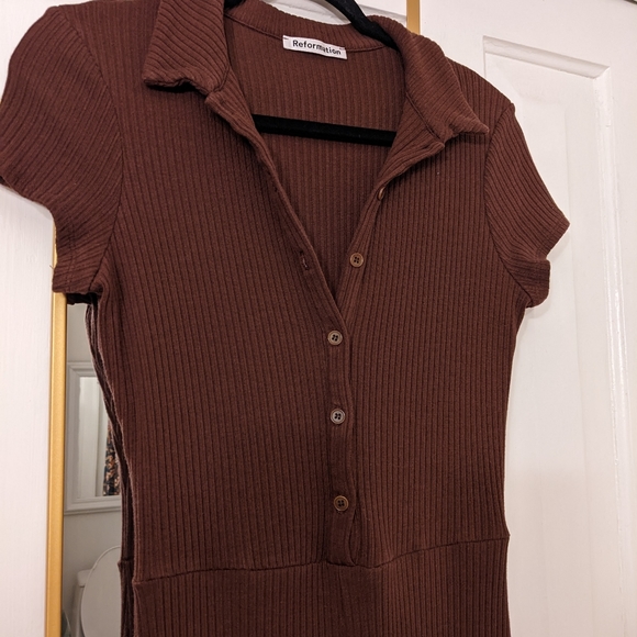 Reformation Leilani Jumpsuit M - Picture 1 of 4
